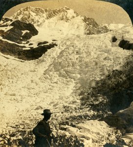 Hochstetter Buz Şelalesi, Yeni Zelanda, c1909.