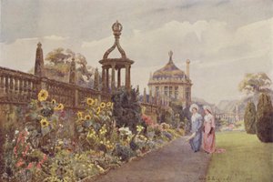 Montacute, Ayçiçekleri by George Samuel Elgood