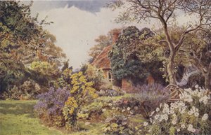 Stone Hall, Easton, Dostluk Bahçesi by George Samuel Elgood