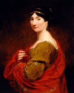 Frederika, Mansfield Kontesi (tuval üzerine yağlıboya)