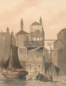 Ship Inn'in yanındaki Shadwell by George Shepheard