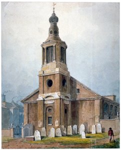 St Anne Kilisesi, Dean Street, Soho, Londra, 1828