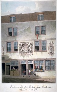 Fortune Tiyatrosu, Golden Lane, Londra, 1811 by George Shepherd