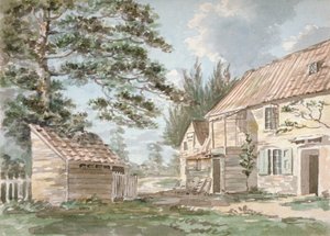 Greenford yakınlarındaki aşınmış değirmen, Middlesex, 1797