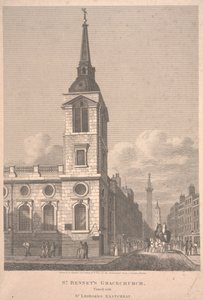 William Wise tarafından kazınmış St. Bennet