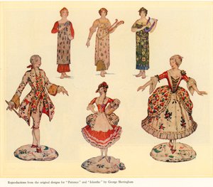 Sabır ve Iolanthe için özgün tasarımlar by George Sheringham