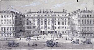 Euston Meydanı İstasyonu, Londra, c1838. by George Sidney Shepherd