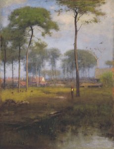 Sabah Erken, Tarpon Springs, 1892 by George Snr. Inness