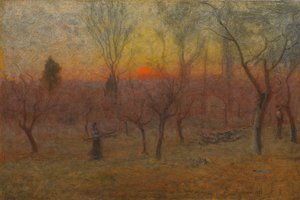 Odun Toplama, Montclair, New Jersey, 1889 by George Snr. Inness