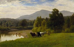Pasture Lands, 1867 (gemide kağıt üzerine yağlı boya)