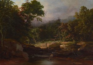 Dağlardaki Dere, 1850 dolayları (tuval üzerine yağlı boya) by George Snr. Inness