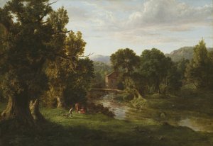 Eski Değirmen, 1849 by George Snr. Inness