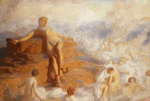 Prometheus Dünyanın Ruhları Tarafından Avutuldu 