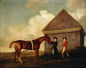 "Eclipse", bir Damat tarafından, bir Jokey, Muhtemelen Jack Oakley ile Newmarket