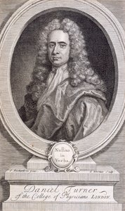 Daniel Turner, MD, LRCP, doktor, 1717 by George Vertue