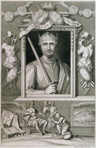 William I the Conqueror (1027-87) 1066'dan İngiltere Kralı, sanatçı tarafından oyulmuş (gravür) by George Vertue