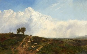 Heath Üzerinden Çapraz Yollar by George Vicat Cole