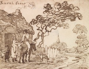 kırsal sahne by George Walker