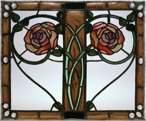 Kapı, 1897 dolaylarında (vitray)