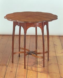Ara sıra masa, Morris & Co. için yapılmış, c.1885 (maun)