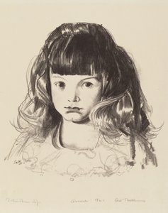 Anne 1921, 1923. by George Wesley Bellows