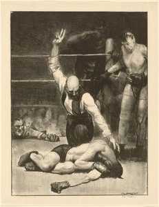 Sayıldı, ikinci taş, 1921. by George Wesley Bellows