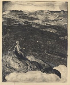 Dans Eden Kasaba Dünyanın Zirvesi, 1922. by George Wesley Bellows