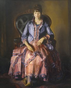 Mor Elbiseli Emma by George Wesley Bellows