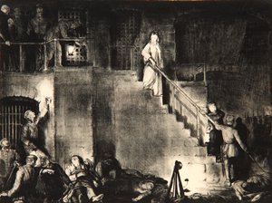 Edith Cavell'in öldürülmesi by George Wesley Bellows