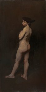 Çıplak, Bayan Bentham, New York, 1906
