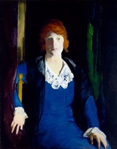 Florence Pierce'ın Portresi by George Wesley Bellows