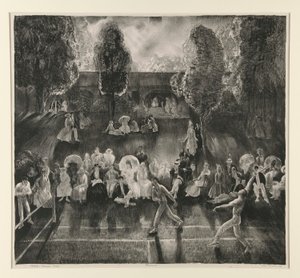 Tenis by George Wesley Bellows