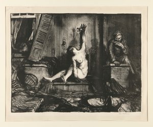Savaş Serisinden Sigara by George Wesley Bellows