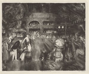 Turnuva, 1920. by George Wesley Bellows