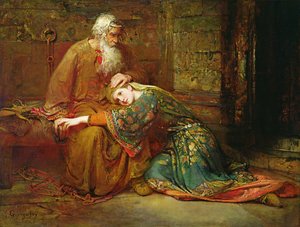 Cordelia hapiste babası Kral Lear