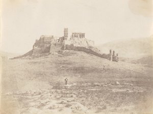 Pnyx ve Akropolis, yak. 1848.
