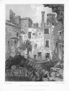 Crichton Kalesi Avlusu, c1847.