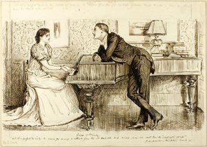 Blarney koruları by George du Maurier