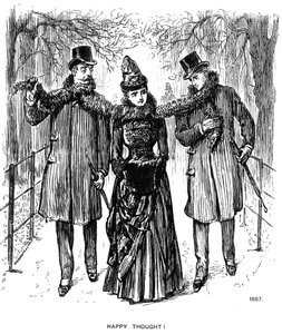 Mutlu Düşünce!, 1887 1891. by George du Maurier