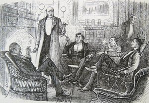 Sigara İçme Odası by George du Maurier