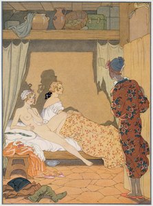 Yatak Odası Sahnesi, Pierre Choderlos de Laclos (1741-1803) tarafından 1920