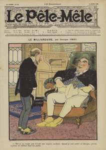Milyarder. Le Pele-Mele için çizim, 1906
