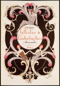 Falbalas et Franfreluches, moda almanak by Georges Barbier