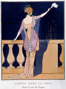 Gece veda by Georges Barbier