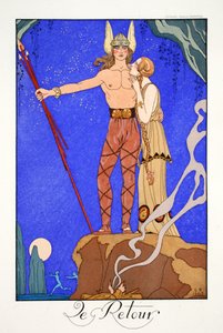 Geri dönüş by Georges Barbier