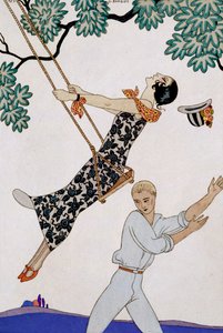 Salıncak by Georges Barbier