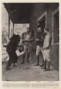 Bir Koşucu Gönderen Muhabirler Ladysmith
