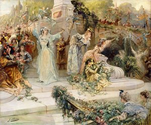 Festival, by Georges Clairin