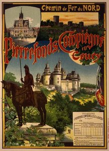 Pierrefonds, Compiegne ve Coucy