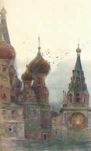 Vasili Blazhenni Kilisesi, Moskova, c1900, 1905